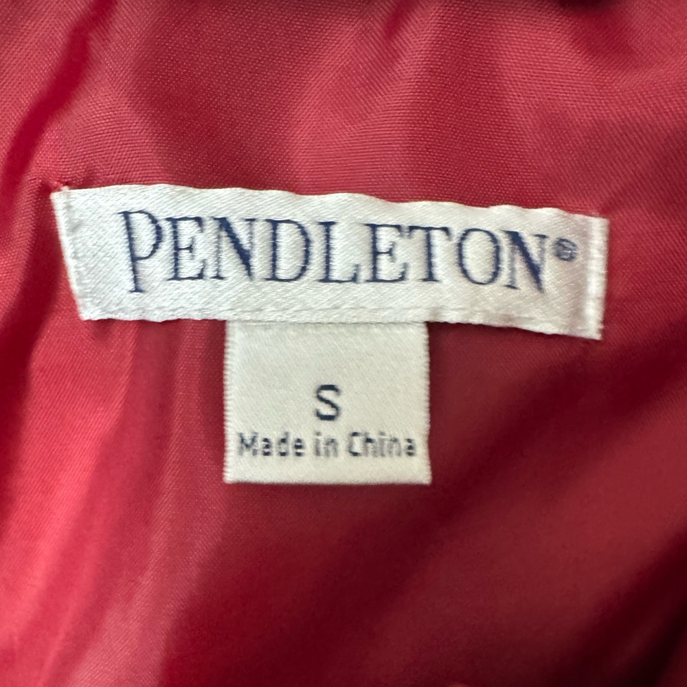 Pendleton Women's Deep Red Utility Jacket - image 7